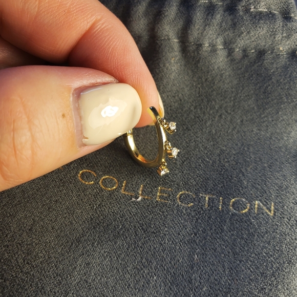 EF Collection 14k & Diamond Ear Cuff - Picture 7 of 13